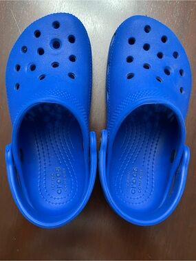 Crocs Kids Classic Clog - Blue, 11 T / little kid